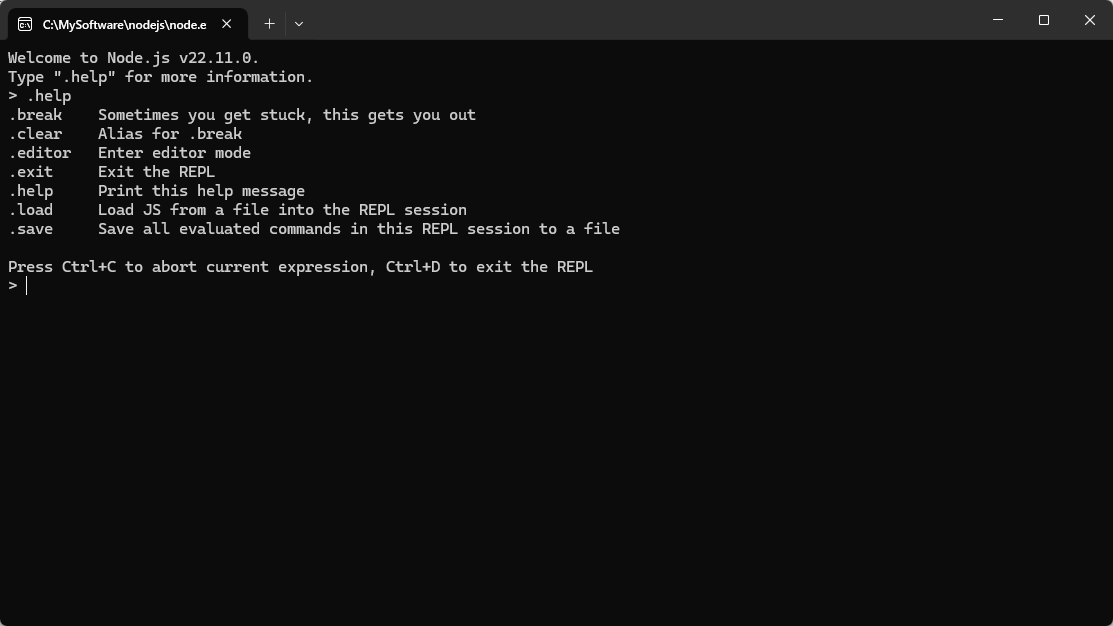 node.js(JavaScript运行时环境) 