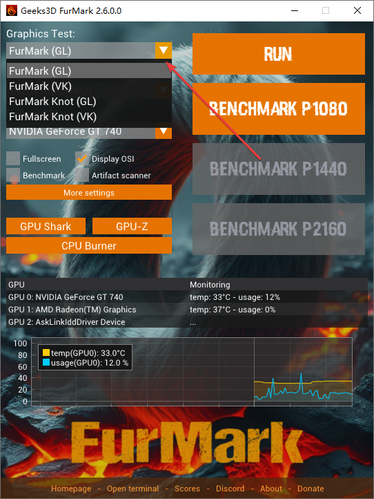 FurMark2(显卡测试) 