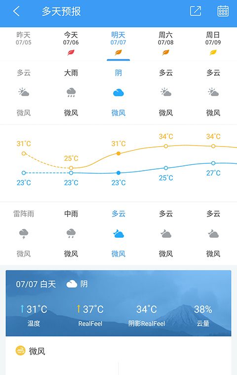 中国天气 安卓最新版