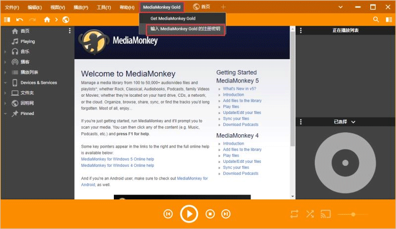 MediaMonkey Gold 