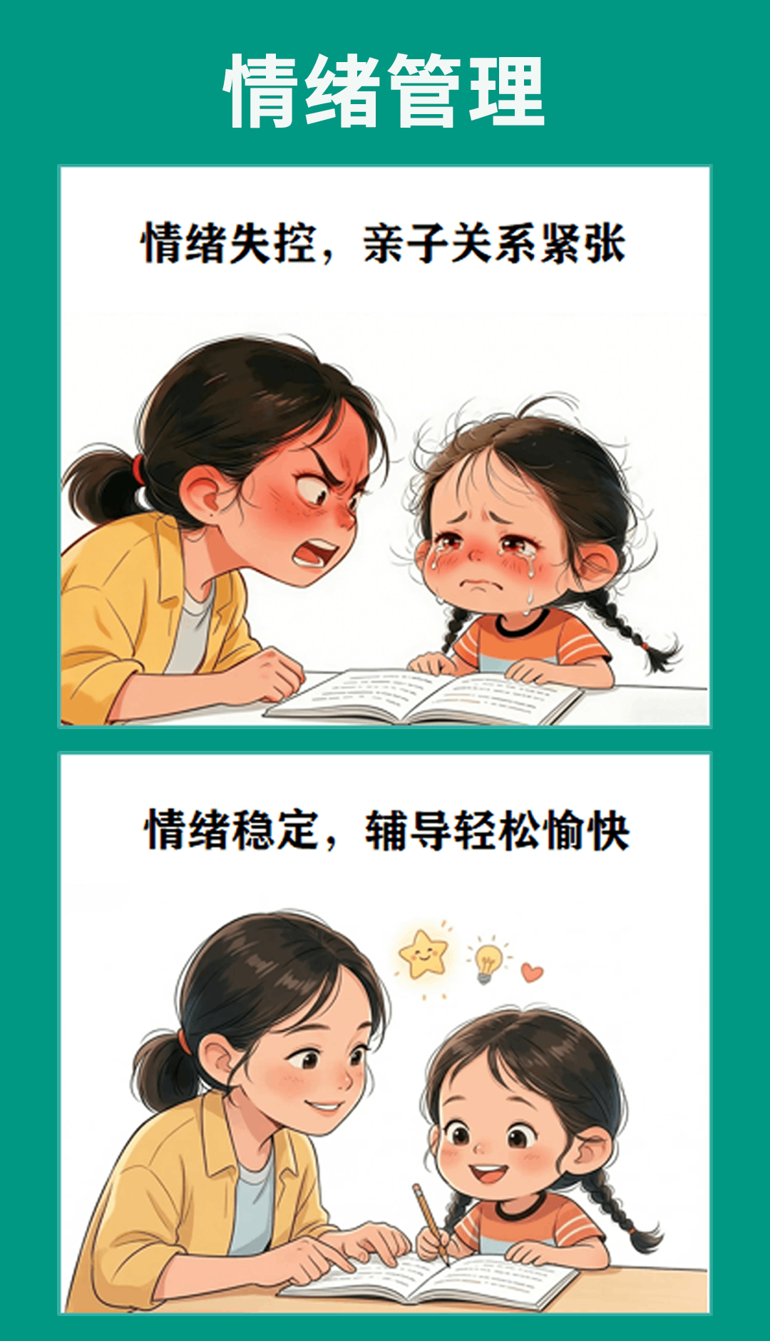 辅导不发火 
