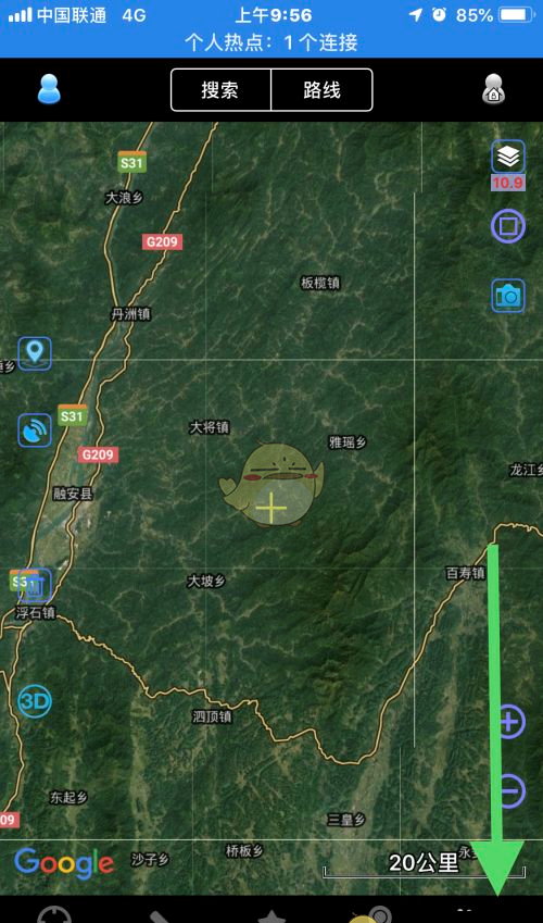 《奥维互动地图》离线地图使用方法