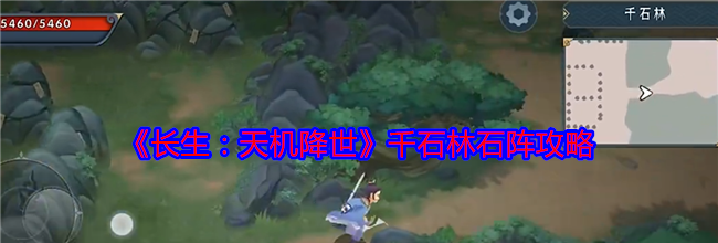 《长生：天机降世》千石林石阵攻略