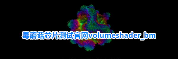 毒蘑菇芯片测试官网volumeshader_bm