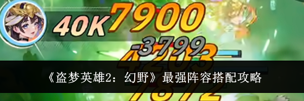 《盗梦英雄2：幻野》最强阵容搭配攻略