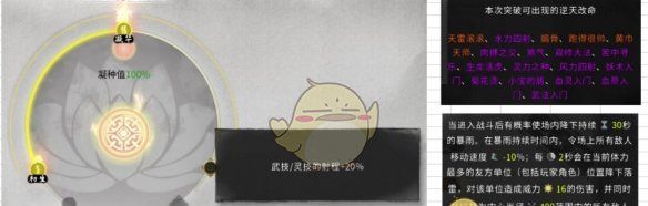 《鬼谷八荒》道心继明属性一览