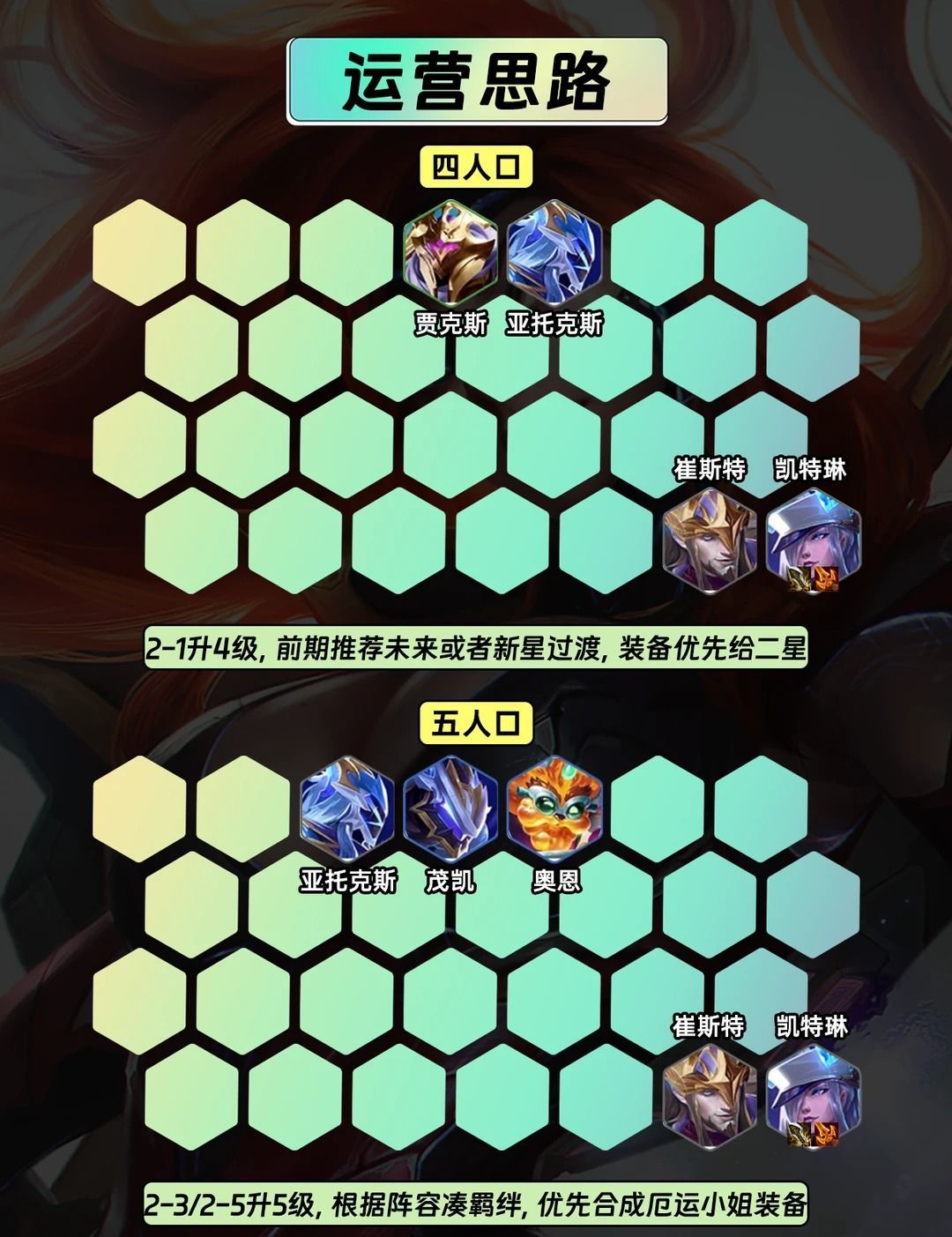 金铲铲之战神谕女枪维克托运营思路