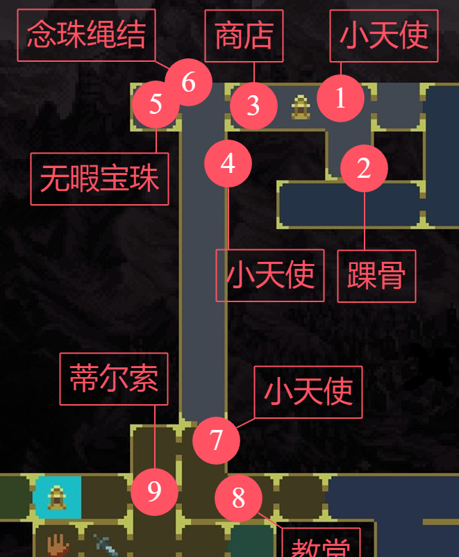《神之亵渎》群峰墓地收集向流程攻略