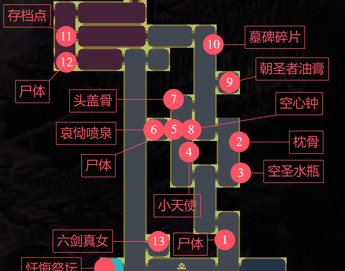 《神之亵渎》群峰墓地收集向流程攻略