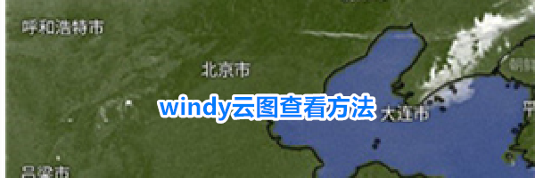 windy云图查看方法