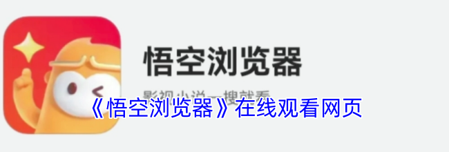 《悟空浏览器》在线观看网页